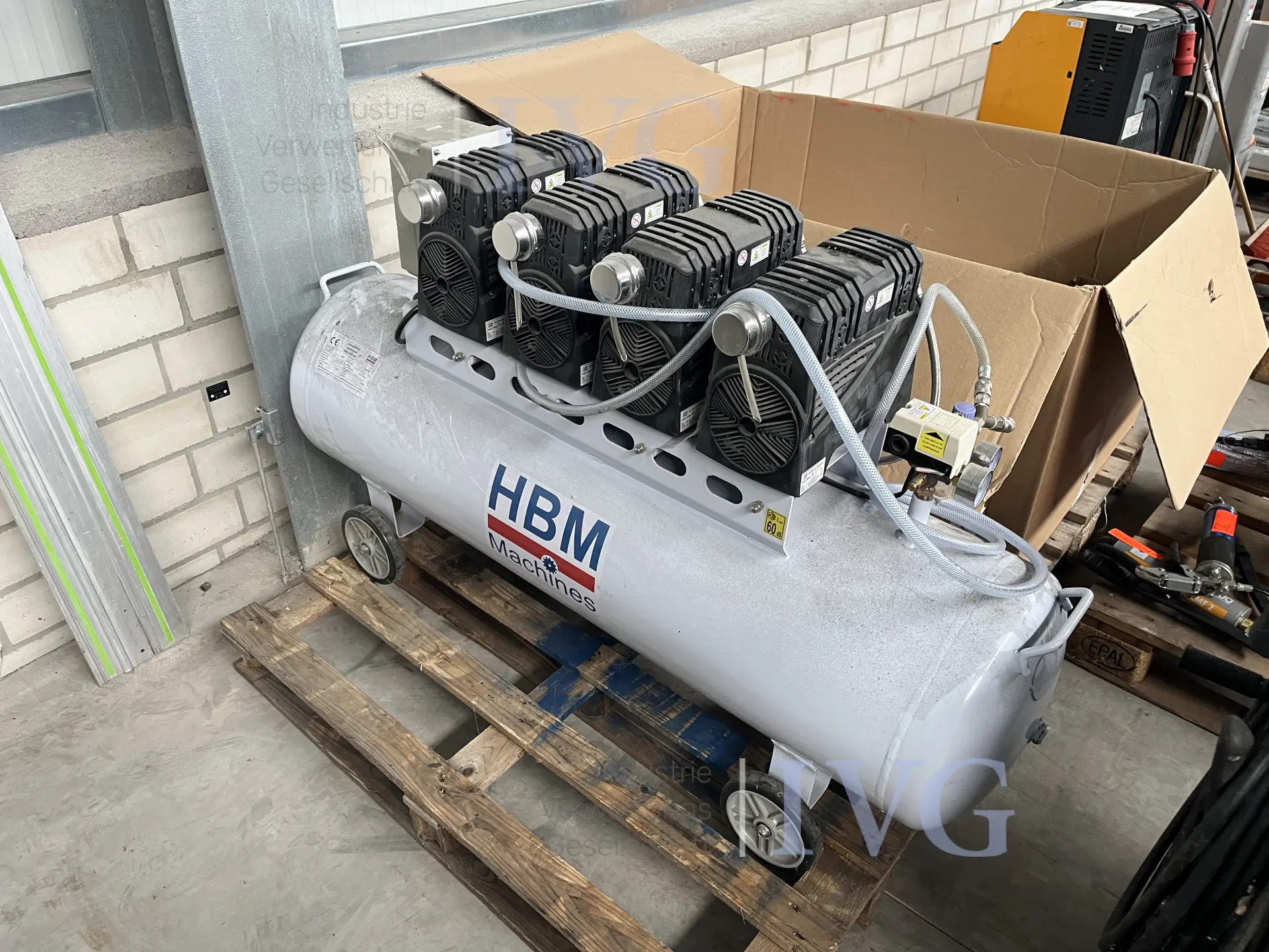 Druckluft Kompressor HBM MACHINES (NIEDERLANDE) HBM 200